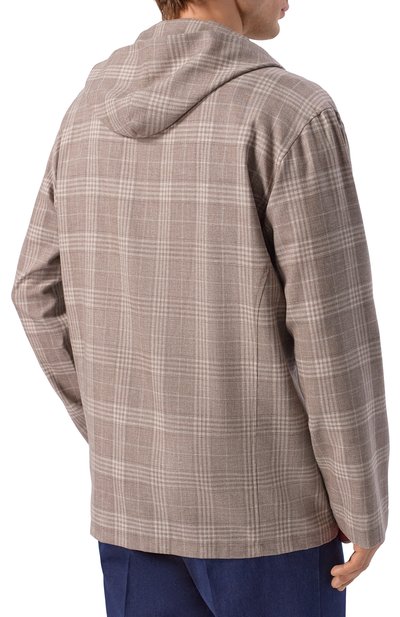 Шерстяная рубашка KITON, арт. UMCLUCAK0624E05, фото 4