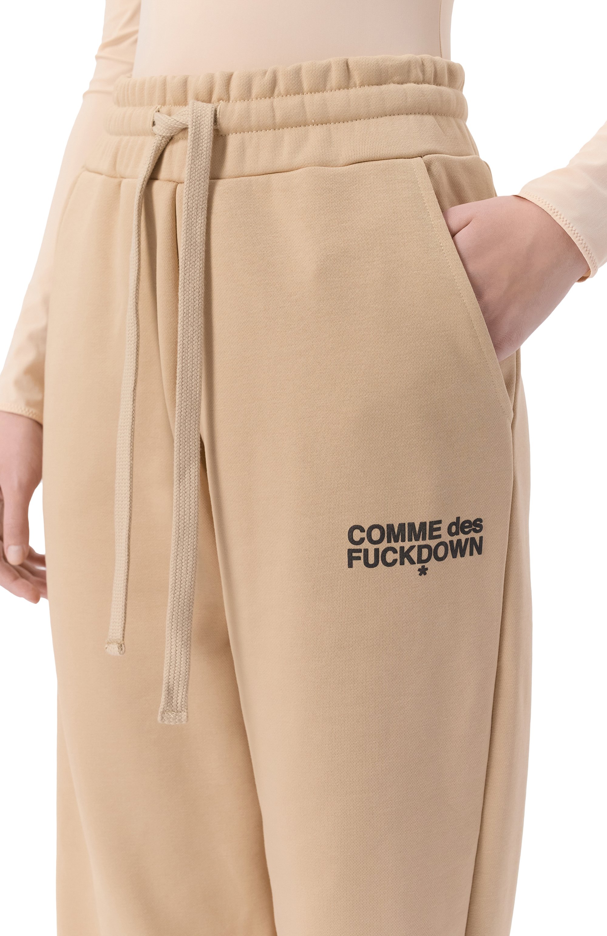 Хлопковые джоггеры COMME DES FUCKDOWN, арт. CFABW01357, фото 5