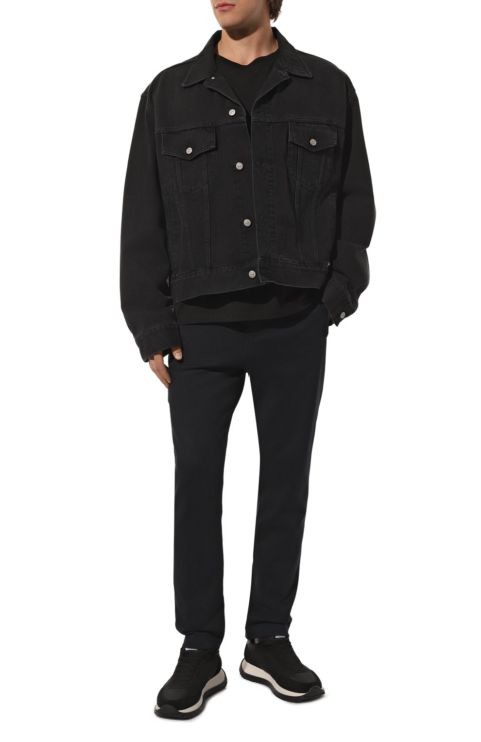 Хлопковые брюки DOLCE & GABBANA, арт. GV1BAT/G7F2G, фото 2