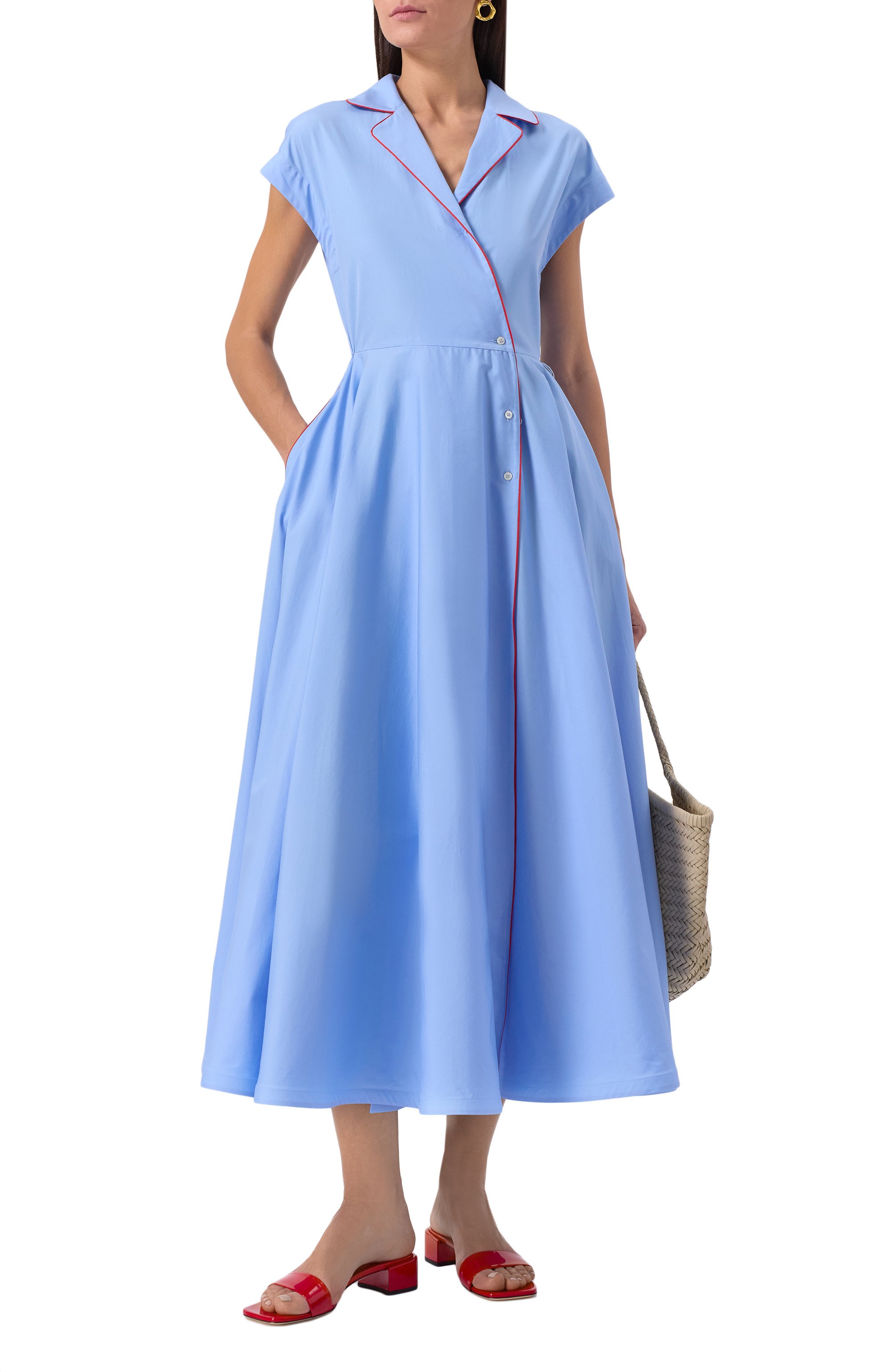 Хлопковое платье SARA ROKA, арт. S1Q1353/SA11630, фото 2