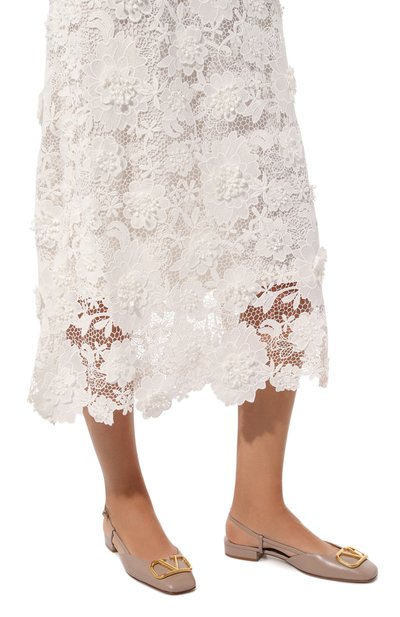 Кожаные балетки vlogo VALENTINO, арт. 5W2S0HG0/DSH, фото 3