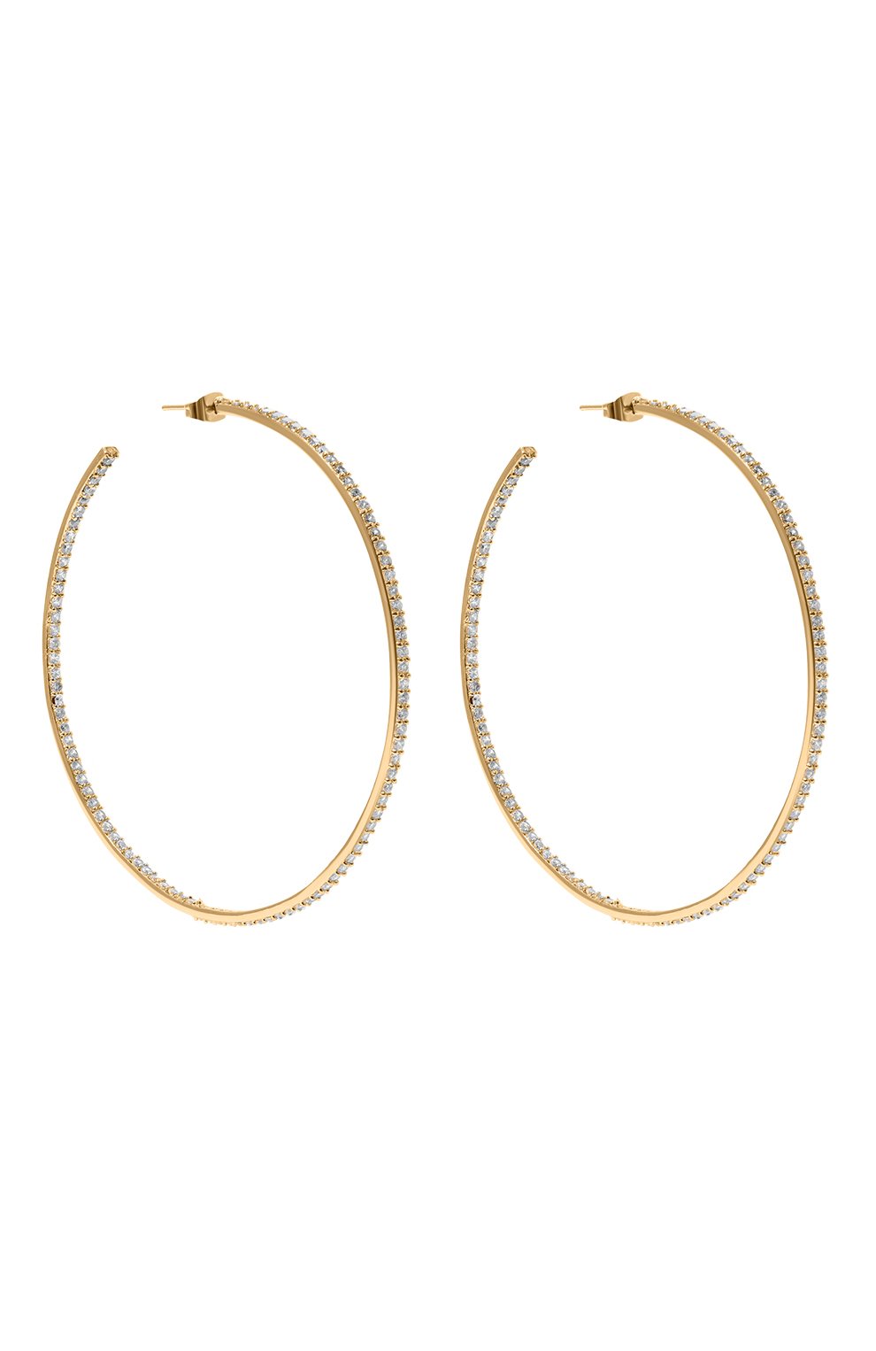 Серьги CRYSTAL HAZE, арт. FR0M THE BL0CK H00PS LARGE, фото 3