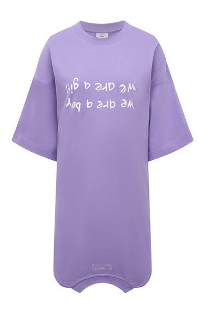 Женская хлопковая футболка VETEMENTS, арт. UE54TR490U
