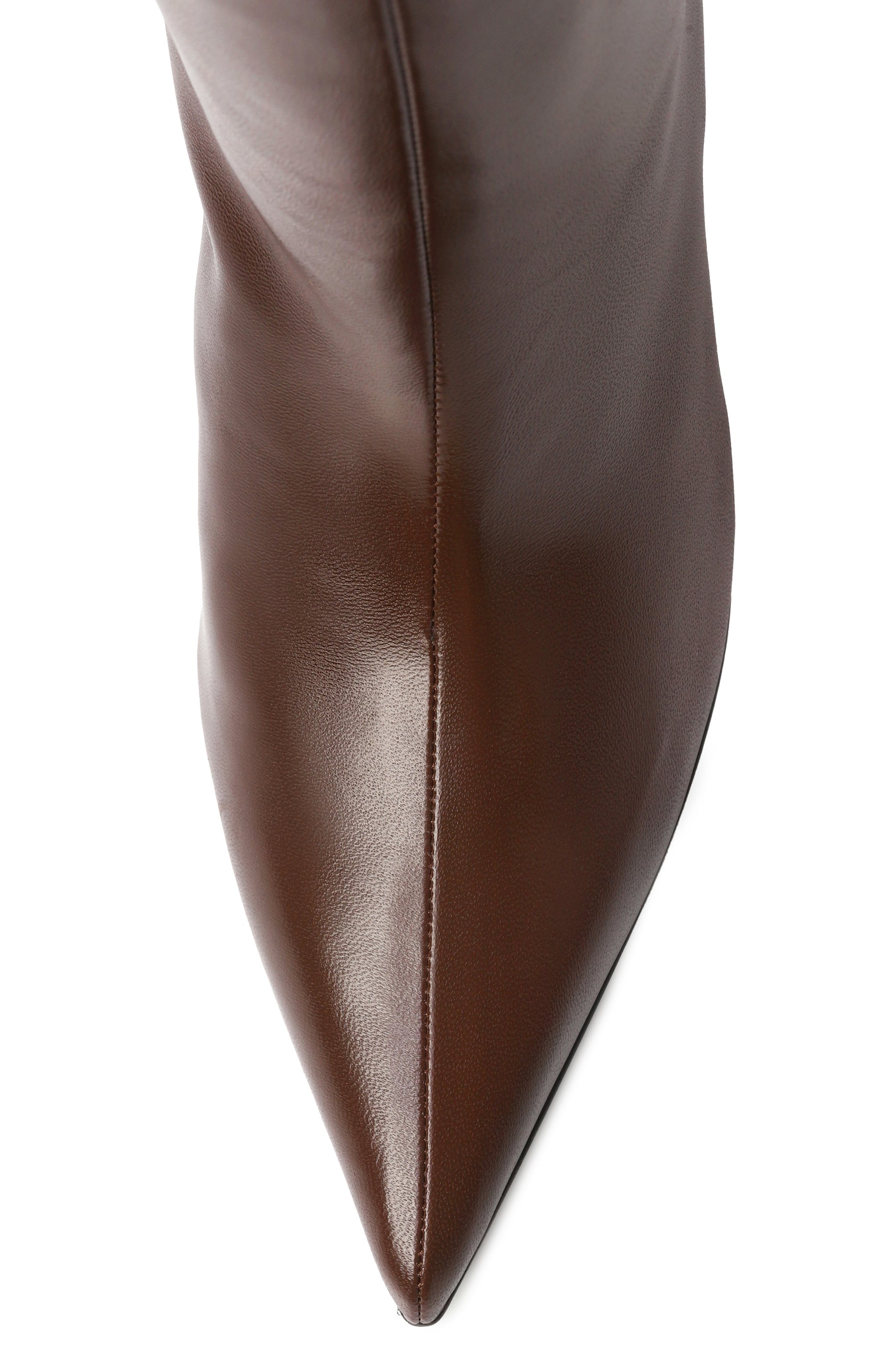 Кожаные ботильоны kimberly MATTIA CAPEZZANI коричневого цвета по цене 68100 руб., арт. W532/NAPPA GL0SSY, фото 6 Кожаные ботильоны kimberly MATTIA CAPEZZANI, арт. W532/NAPPA GL0SSY, фото 6