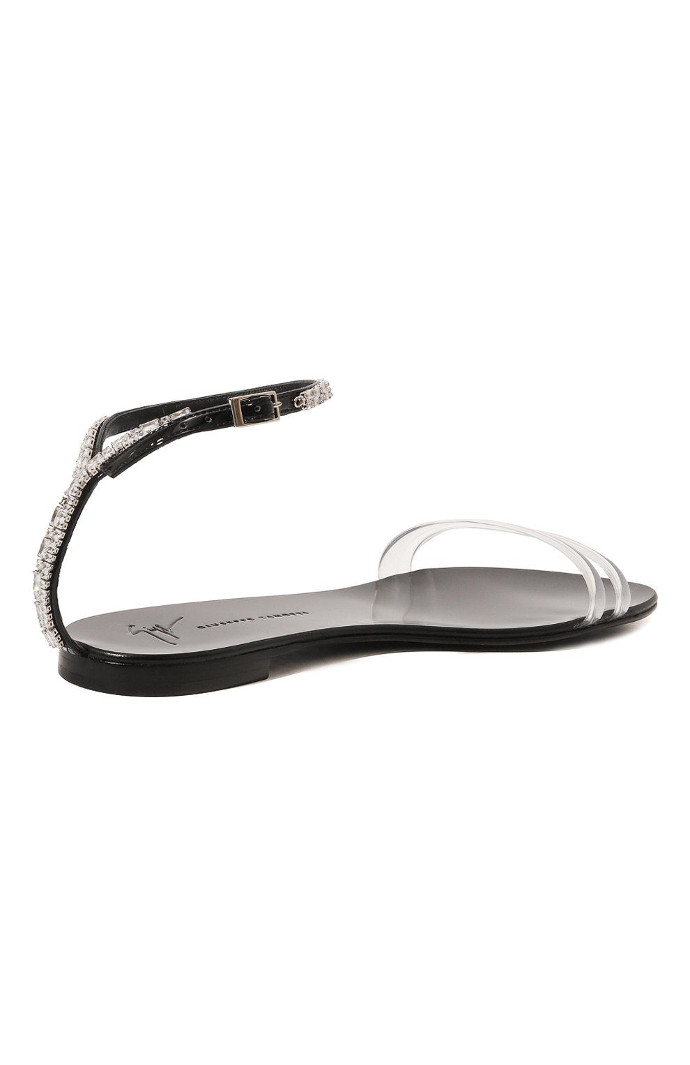 Комбинированные сандалии GIUSEPPE ZANOTTI DESIGN черного цвета по цене 87700 руб., арт. E300001/005, фото 5 Комбинированные сандалии GIUSEPPE ZANOTTI DESIGN, арт. E300001/005, фото 5