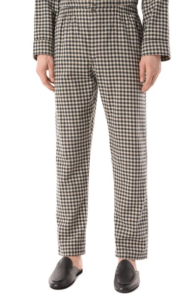 Пижама из хлопка и шерсти ZIMMERLI, арт. 4600-21001, фото 5