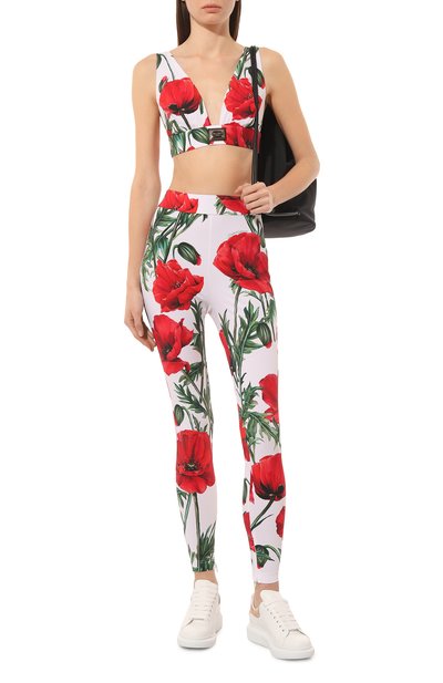 Топ DOLCE & GABBANA красного цвета по цене 49800 руб., арт. F761PT/FSG5Z, фото 2 Топ DOLCE & GABBANA, арт. F761PT/FSG5Z, фото 2