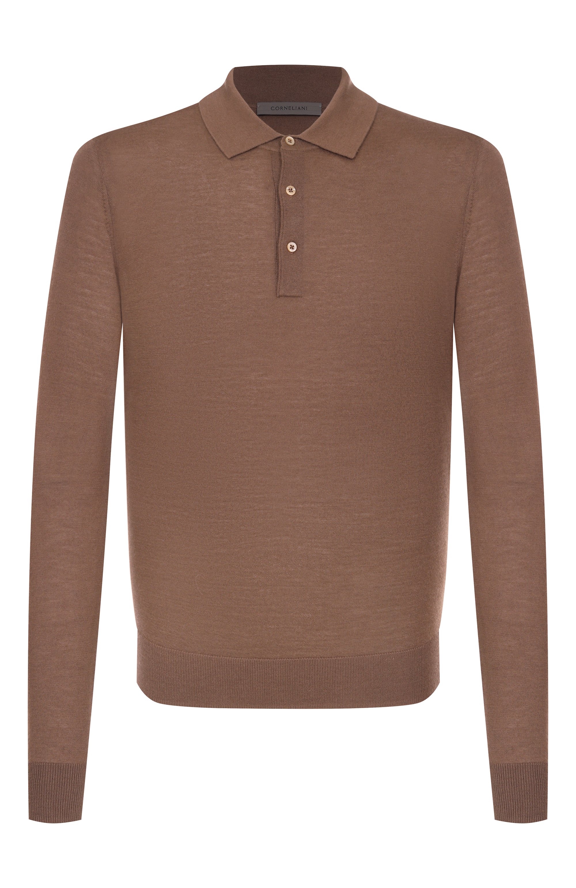 Поло из кашемира и шелка CORNELIANI, арт. 26M539-2625129, фото 1