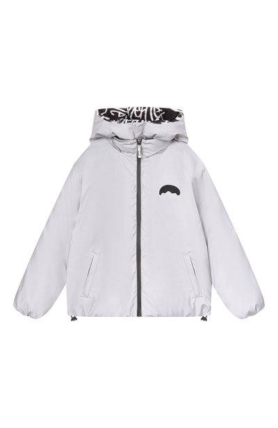 Двусторонняя куртка SPRAYGROUND, арт. SPY1563/GRAFFITI REFLECTIVE D0UBLE PADDED JACKET