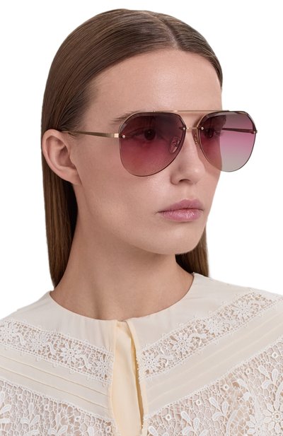 Женские солнцезащитные очки LINDA FARROW, арт. LFL1557C7 SUN