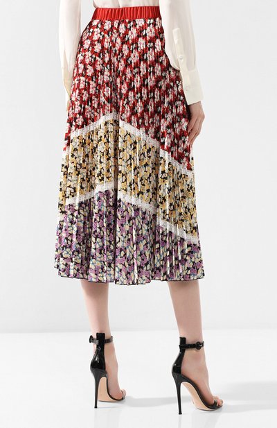 Юбка с принтом VALENTINO разноцветного цвета по цене 240500 руб., арт. RB3MD00FFFJ, фото 4 Юбка с принтом VALENTINO, арт. RB3MD00FFFJ, фото 4