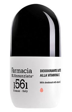 Шариковый дезодорант с витамином е (70ml) FARMACIA.SS ANNUNZIATA 1561 бесцветного цвета, арт. 8032779252481 | Фото 1 (Назначение: Для тела; Региональные ограничения белый список (Axapta Mercury): Не проставлено; Тип продукта: Дезодоранты; Нос: Не проставлено)