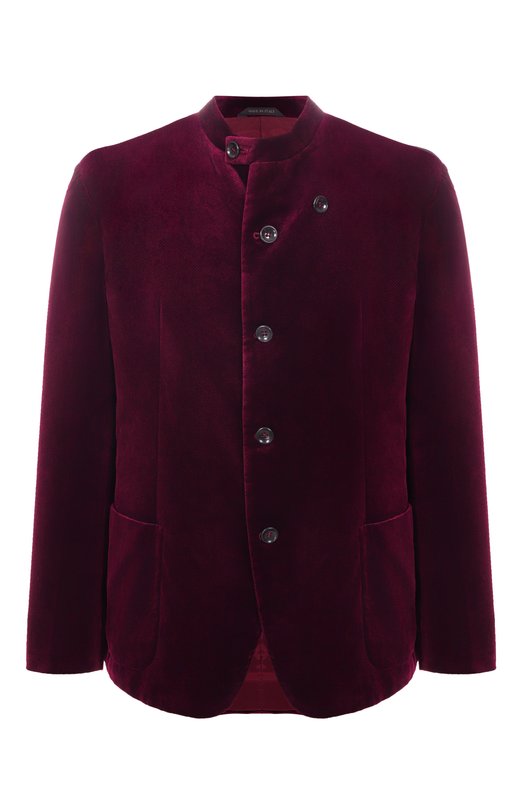 Однобортный пиджак Giorgio Armani 9SGGG086/T0230 Бордовый 9SGGG086/T0230