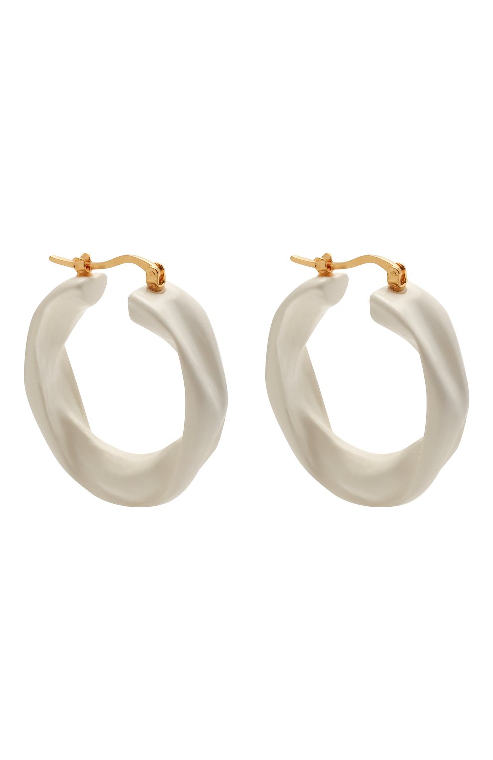 Серьги JIL SANDER белого цвета по цене 30950 руб., арт. JSWS837161/WSS79007, фото 3 Серьги JIL SANDER, арт. JSWS837161/WSS79007, фото 3