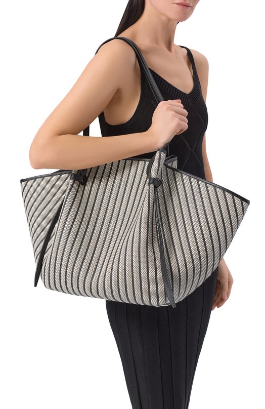 Сумка-тоут Mochi XL Yuzefi XL M0CHI/W0VEN CANVAS Бежевый  XL M0CHI/W0VEN CANVAS Фото 2