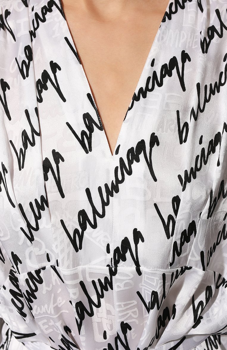 Шелковое платье BALENCIAGA, арт. 675386/TLLJ5, фото 1