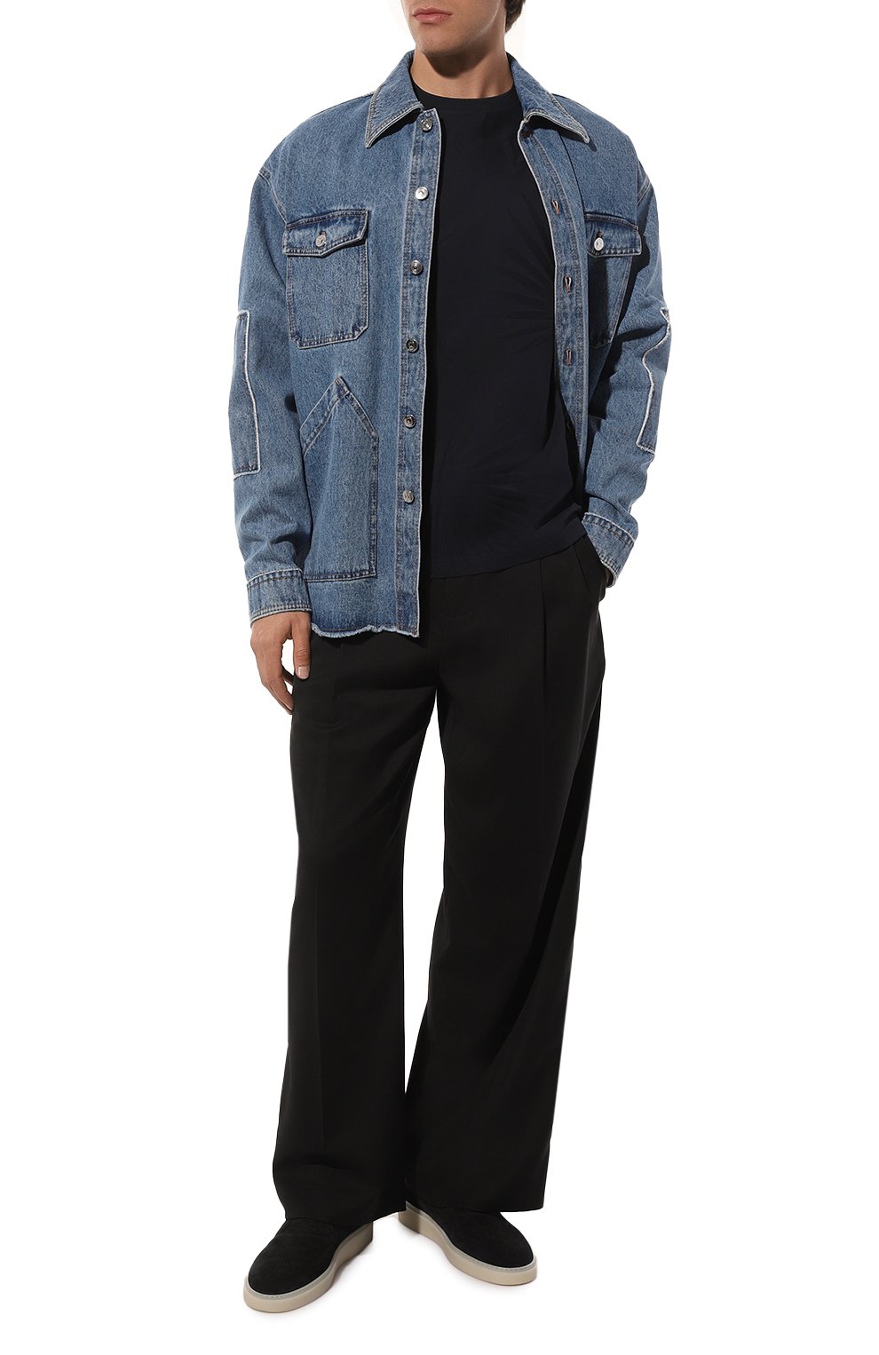 Хлопковая футболка BOSS, арт. 50486209, фото 2