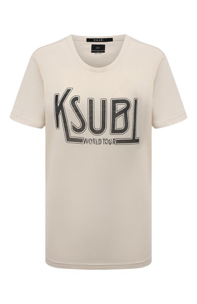 Женская хлопковая футболка KSUBI, арт. WPF22TE012