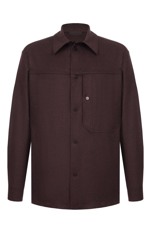 Рубашка из кашемира и шерсти MVST M25.1MM.B002/F067 Коричневый M25.1MM.B002/F067