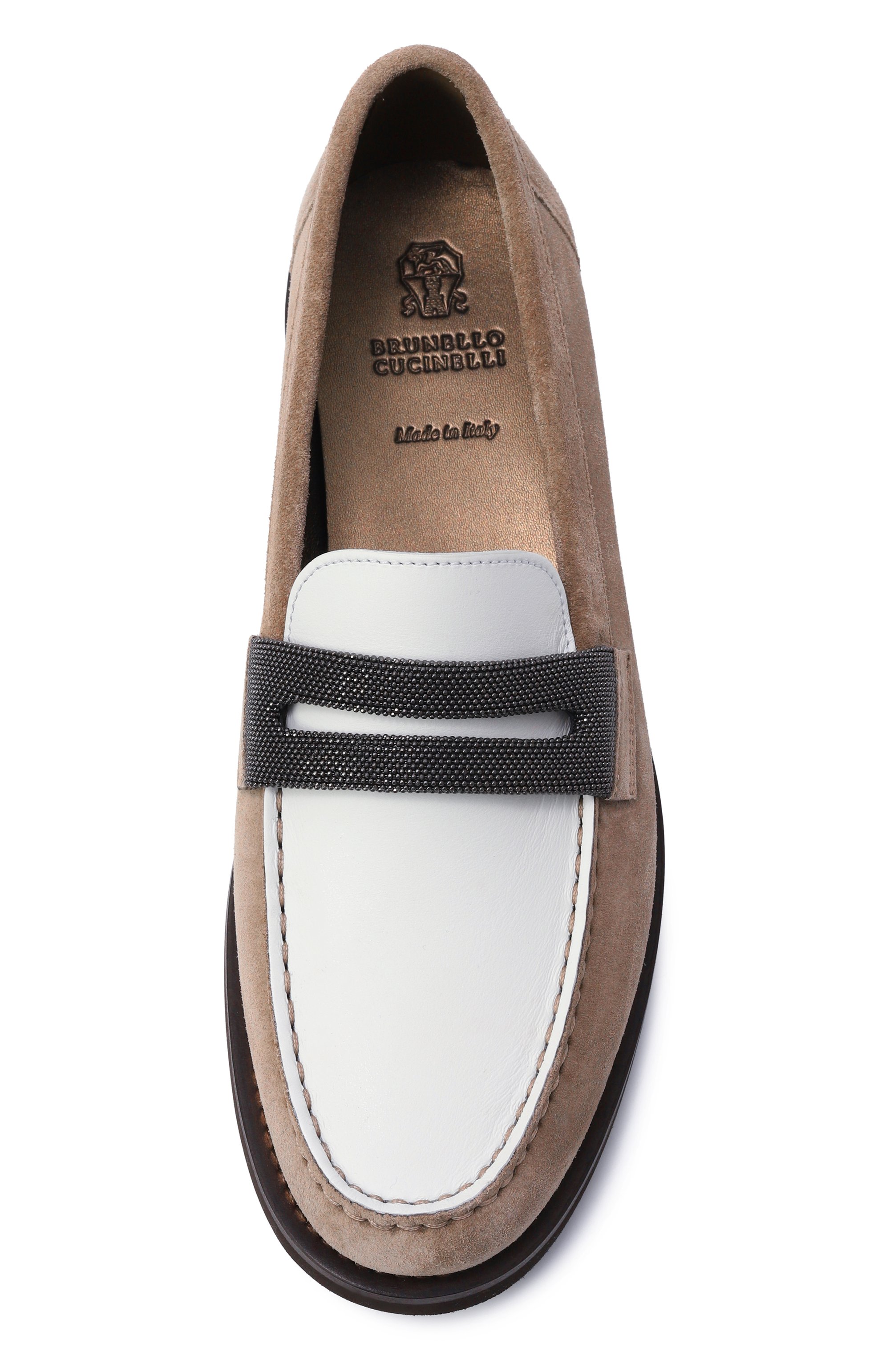 Замшевые пенни-лоферы BRUNELLO CUCINELLI, арт. MZSFG2870, фото 6