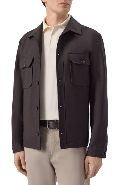 Мужской кожаный ремень EMPORIO ARMANI, арт. EM005829/AF25475