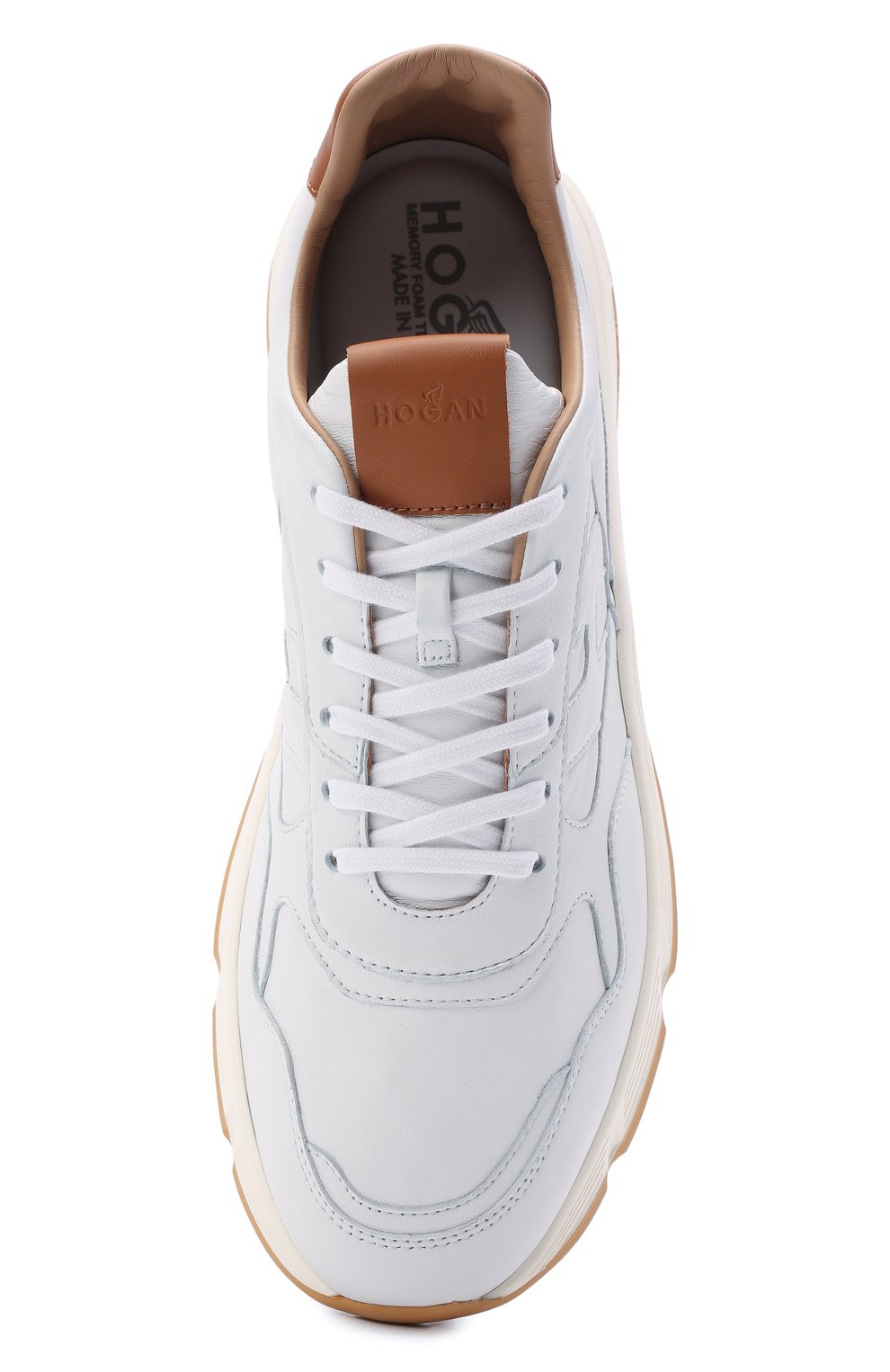 Кожаные кроссовки HOGAN, арт. HXM5630EC00064, фото 6
