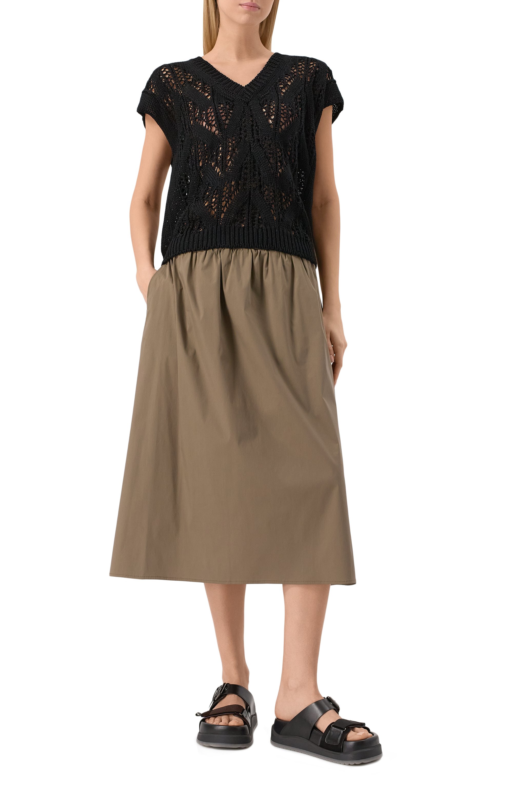 Хлопковый топ GRAN SASSO, арт. 10212/18212, фото 2