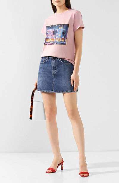 Хлопковая футболка SEVEN LAB, арт. T19-MIAMI pink, фото 2