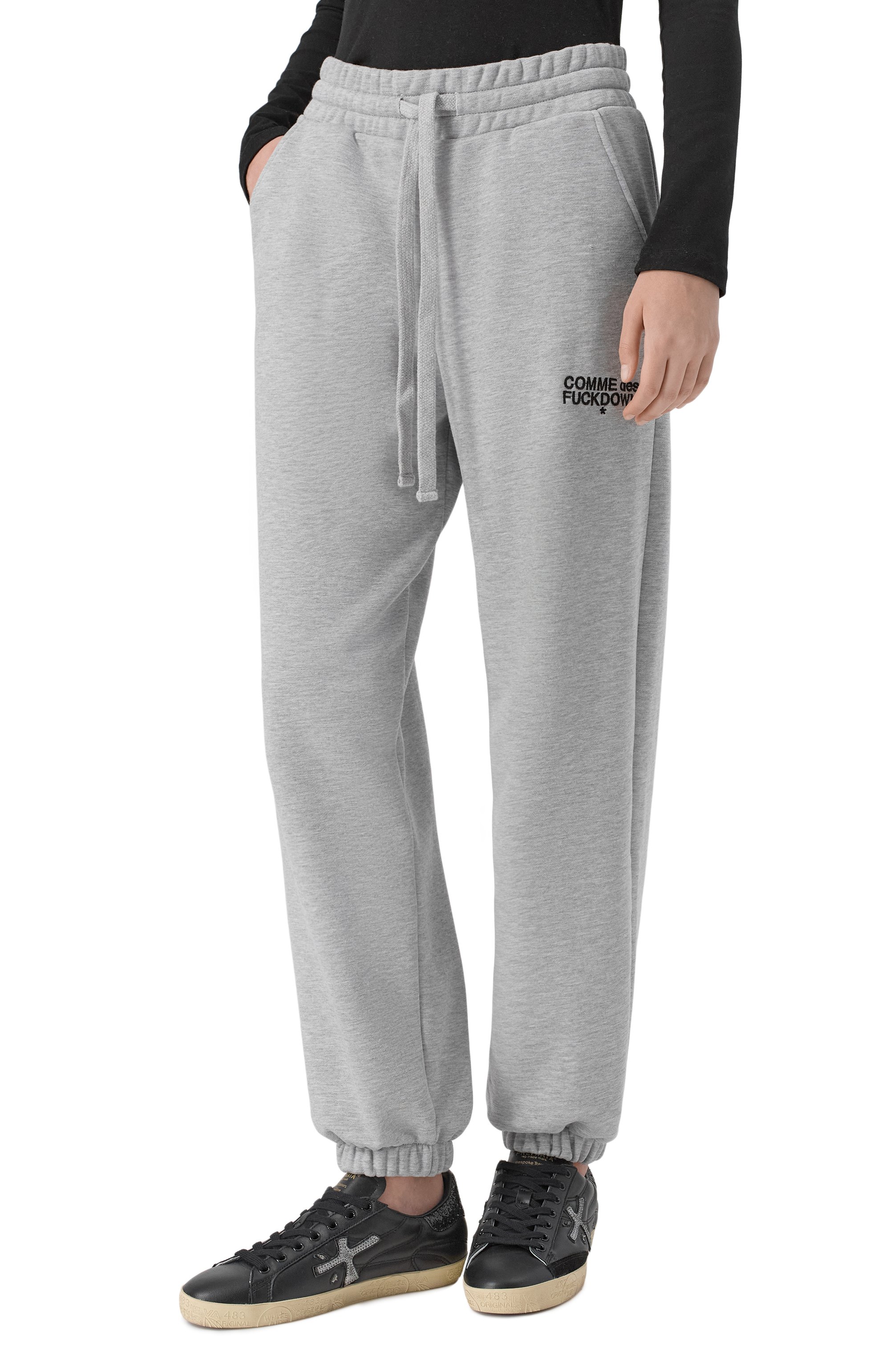 Хлопковые джоггеры COMME DES FUCKDOWN, арт. CFABW01371, фото 3