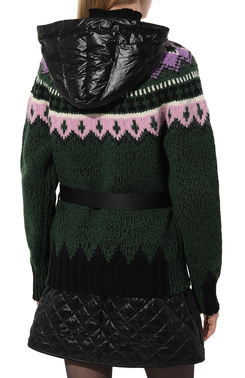 Комбинированный кардиган MONCLER GRENOBLE, арт. I20989B00001/M3130, фото 4