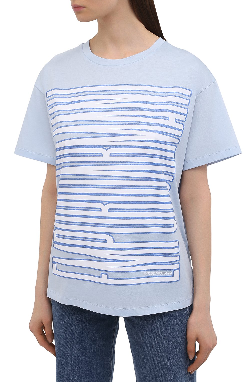 Хлопковая футболка EMPORIO ARMANI, арт. 3K2T7Q/2J95Z, фото 3