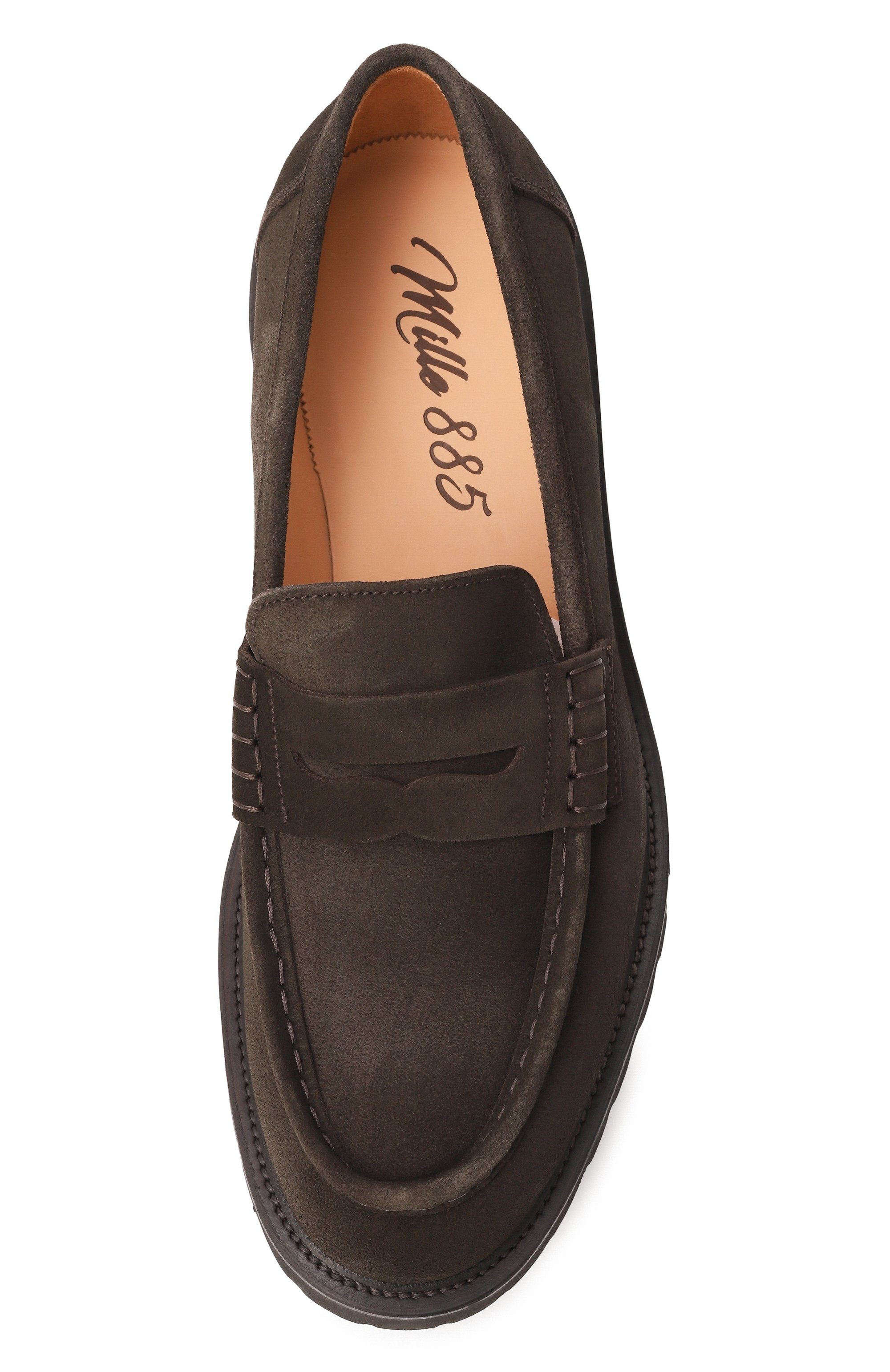 Замшевые пенни-лоферы laon MILLE 885, арт. LA0N/BUCK, фото 6