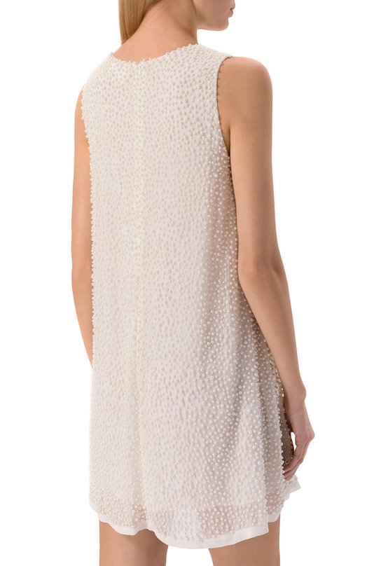 Шелковое платье Albus Lumen AL.RT26.DRESS08/CREME 0N CREMEE Кремовый  AL.RT26.DRESS08/CREME 0N CREMEE Фото 3