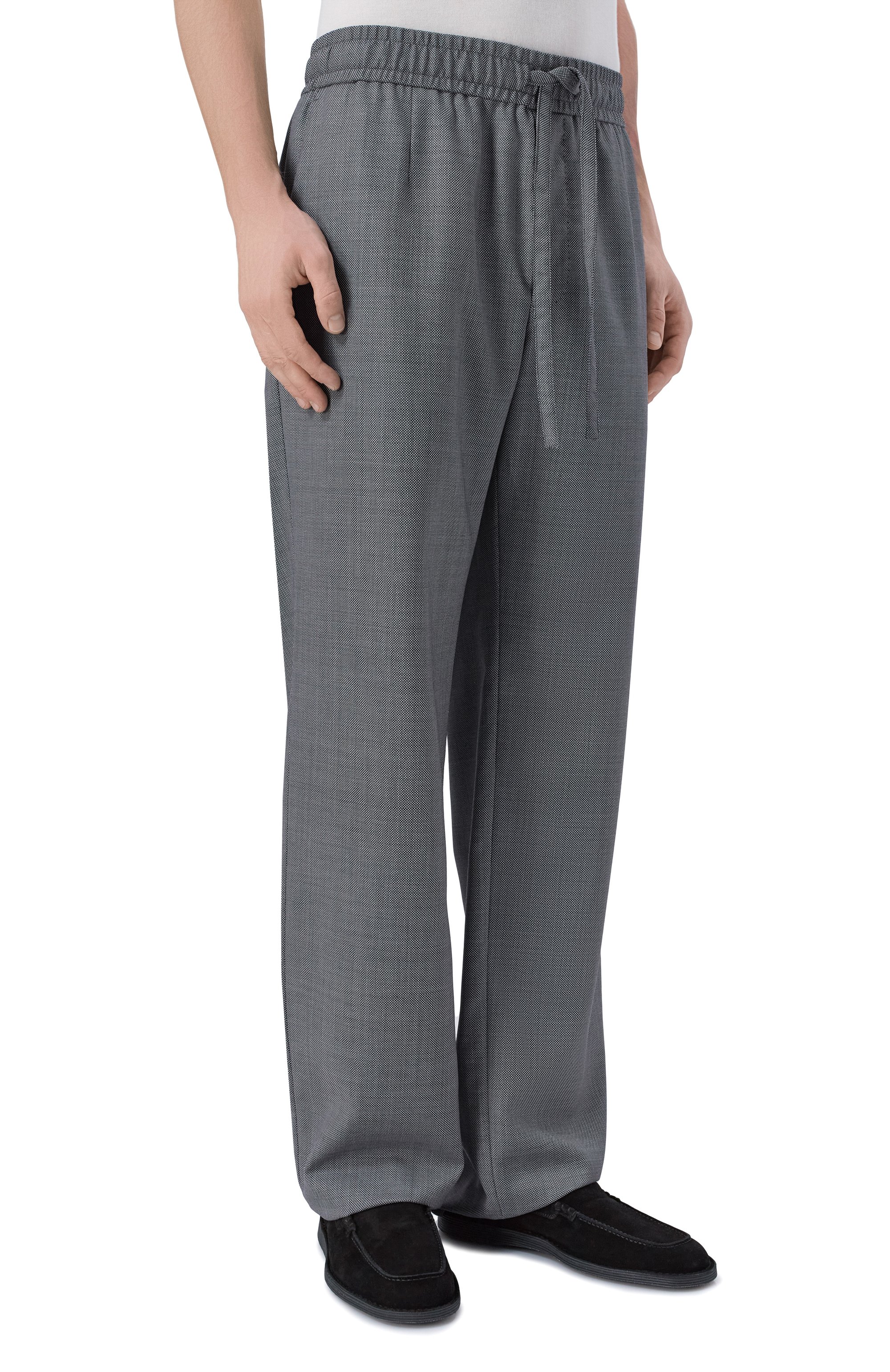 Шерстяные брюки DOLCE & GABBANA, арт. GV4LHT/FM2HM, фото 3