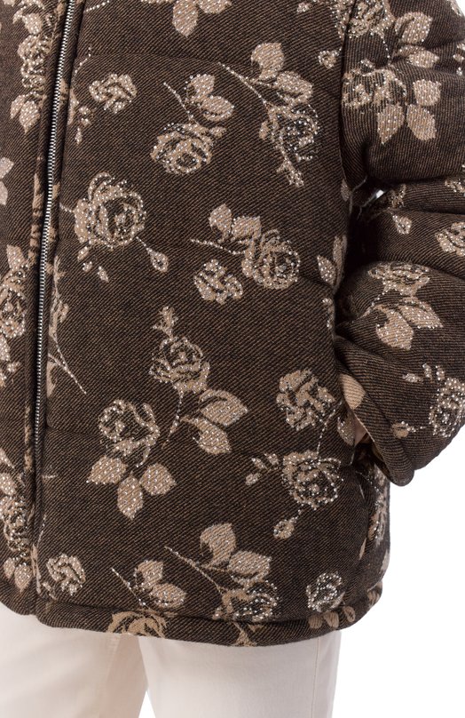 Пуховик Giuseppe di Morabito 05FW2B0363FS 05430 Коричневый  05FW2B0363FS 05430 Фото 5
