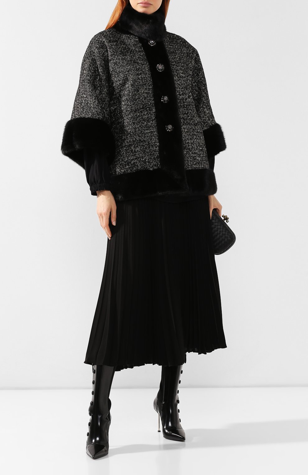 Пальто с меховой подкладкой DOLCE & GABBANA, арт. I2048Z/FUMU2, фото 2