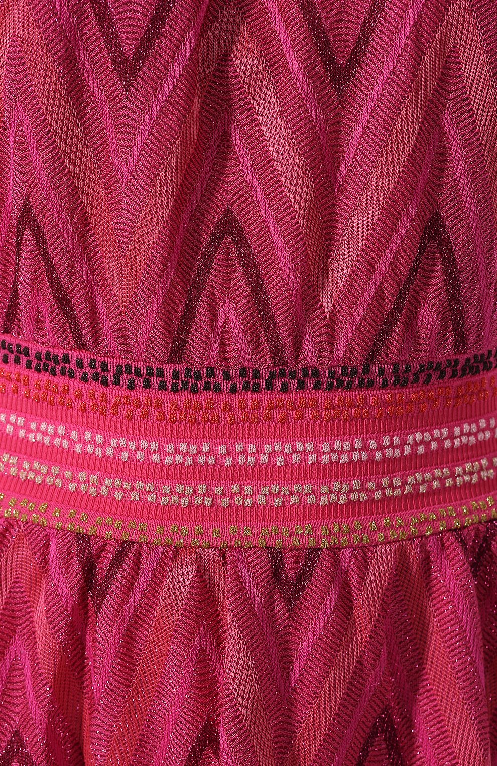 Платье из смеси хлопка и вискозы M MISSONI малинового цвета по цене 37200 руб., арт. 2DG00022/2J0005, фото 5 Платье из смеси хлопка и вискозы M MISSONI, арт. 2DG00022/2J0005, фото 5