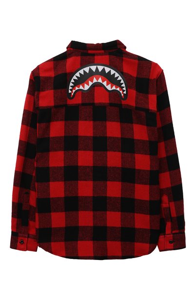 Хлопковая рубашка SPRAYGROUND, арт. SPY970RED, фото 2