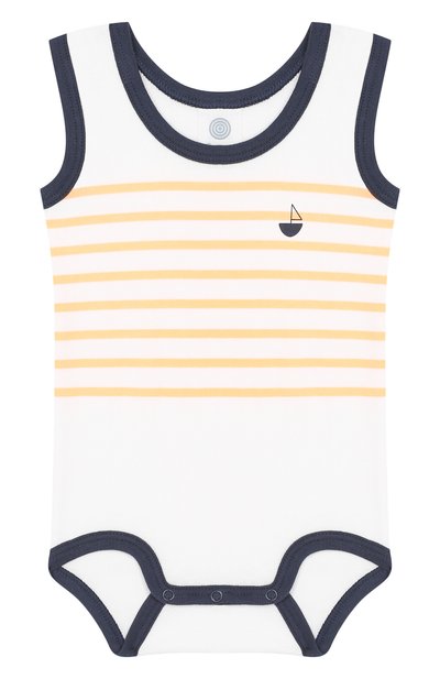 Хлопковое боди SANETTA, арт. 322894 0010, фото 1