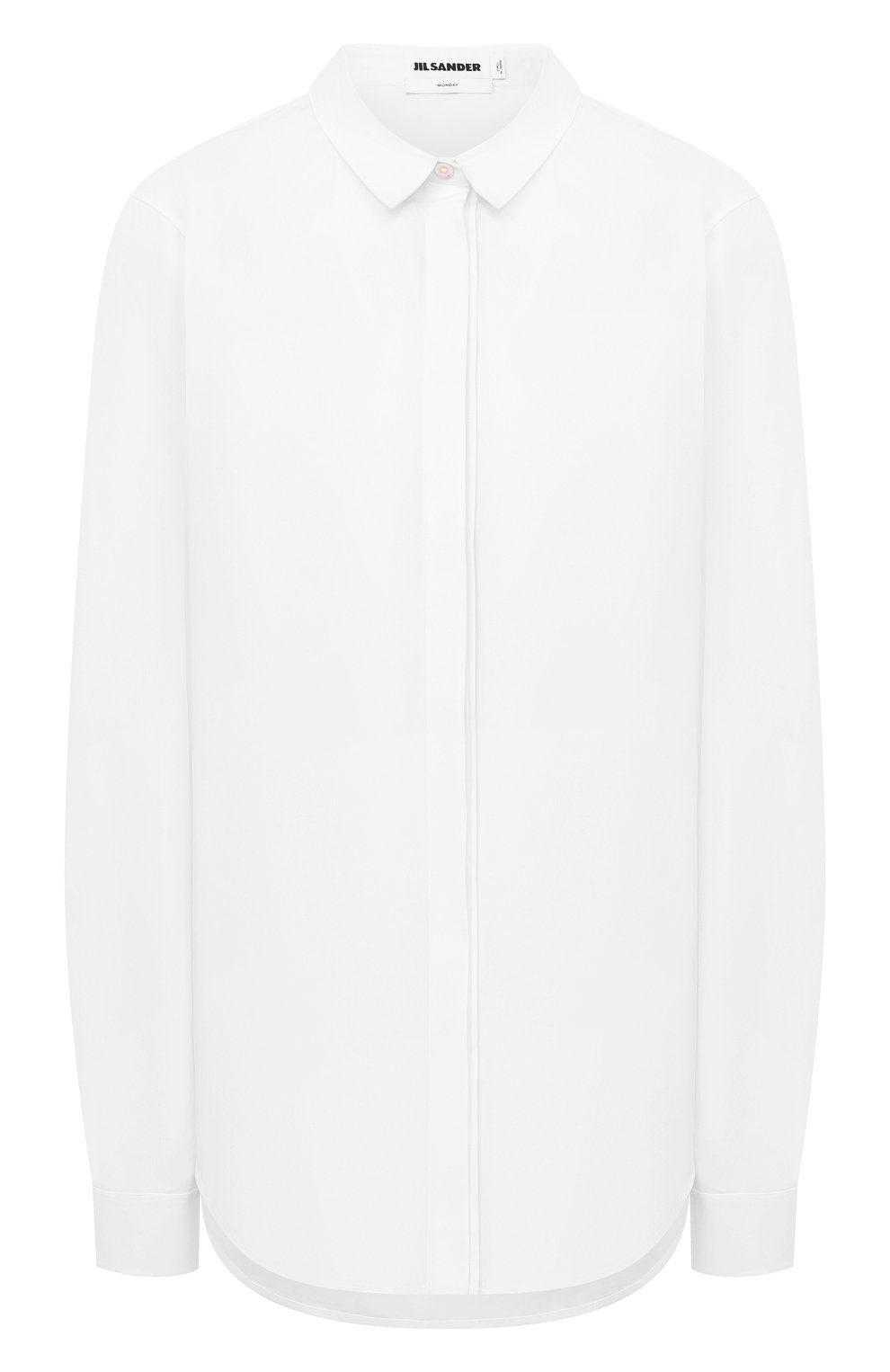 Хлопковая рубашка JIL SANDER, арт. JSX0600005-W0244300, фото 1