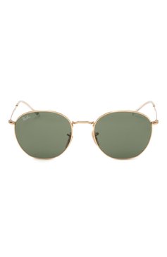 Женс�кие солнцезащитные очки RAY-BAN зеленого цвета, арт. 3772-001/31 | Фото 4 (Кросс-КТ: С/з-унисекс; Региональные ограничения белый список (Axapta Mercury): Не проставлено; Нос: Не проставлено; Тип очков: С/з; Материал: Металл; Очки форма: Круглые; Оптика Гендер: оптика-унисекс)