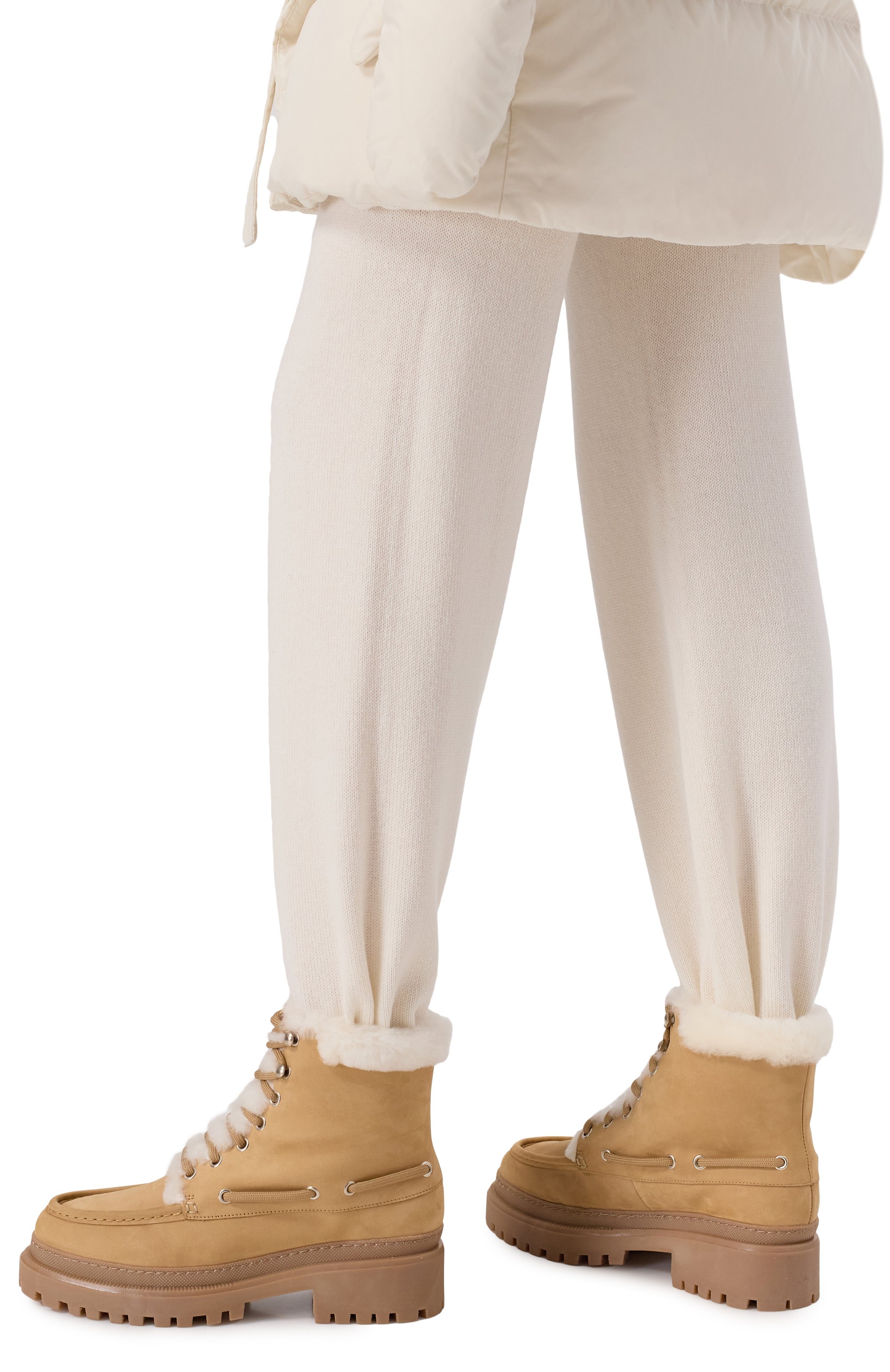 Замшевые ботинки YVES SALOMON, арт. 26WAC614XXMLCV, фото 2