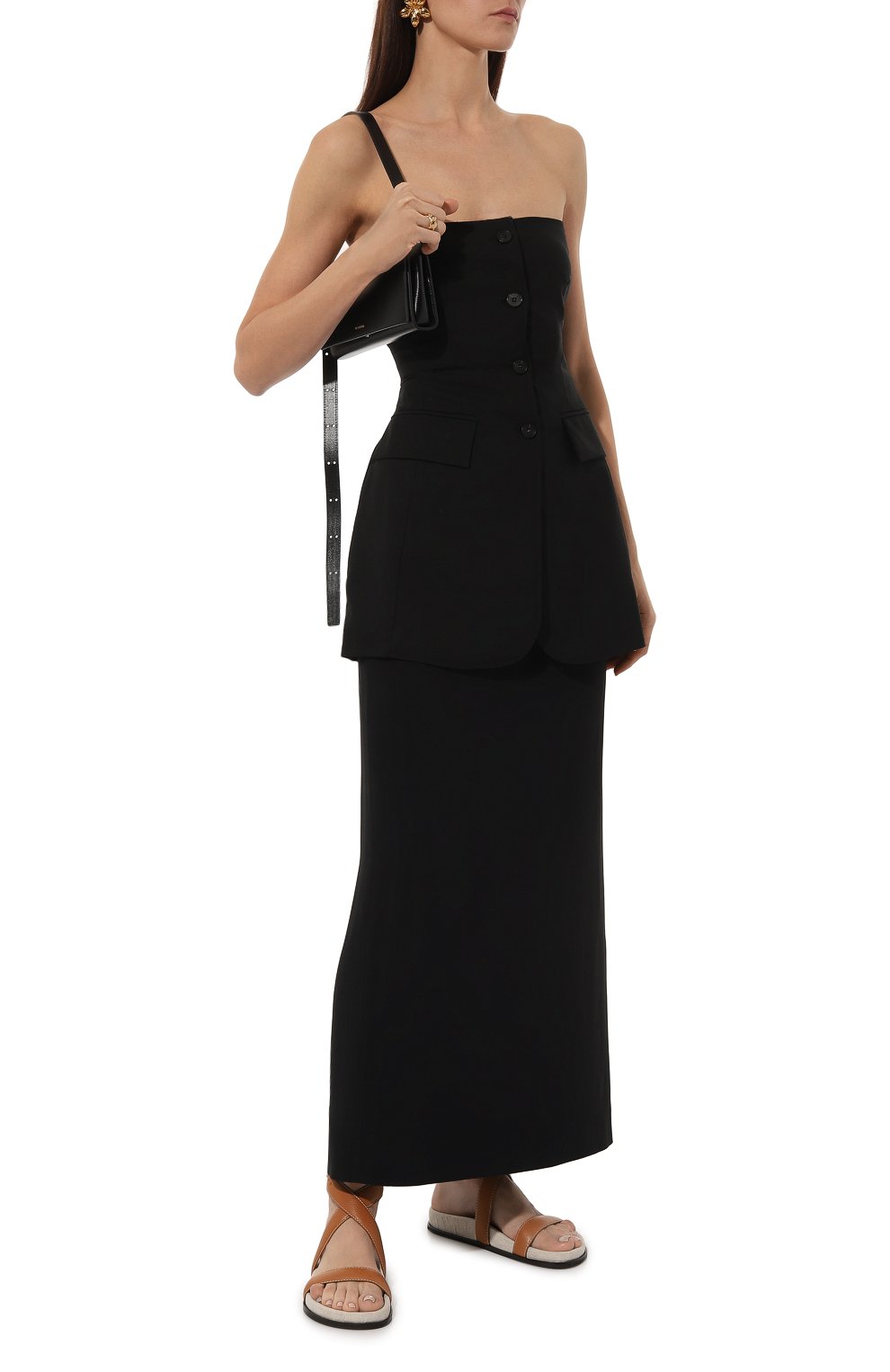 Кожаные сандалии TOTEME, арт. 242-WAS2047-LE0031, фото 2