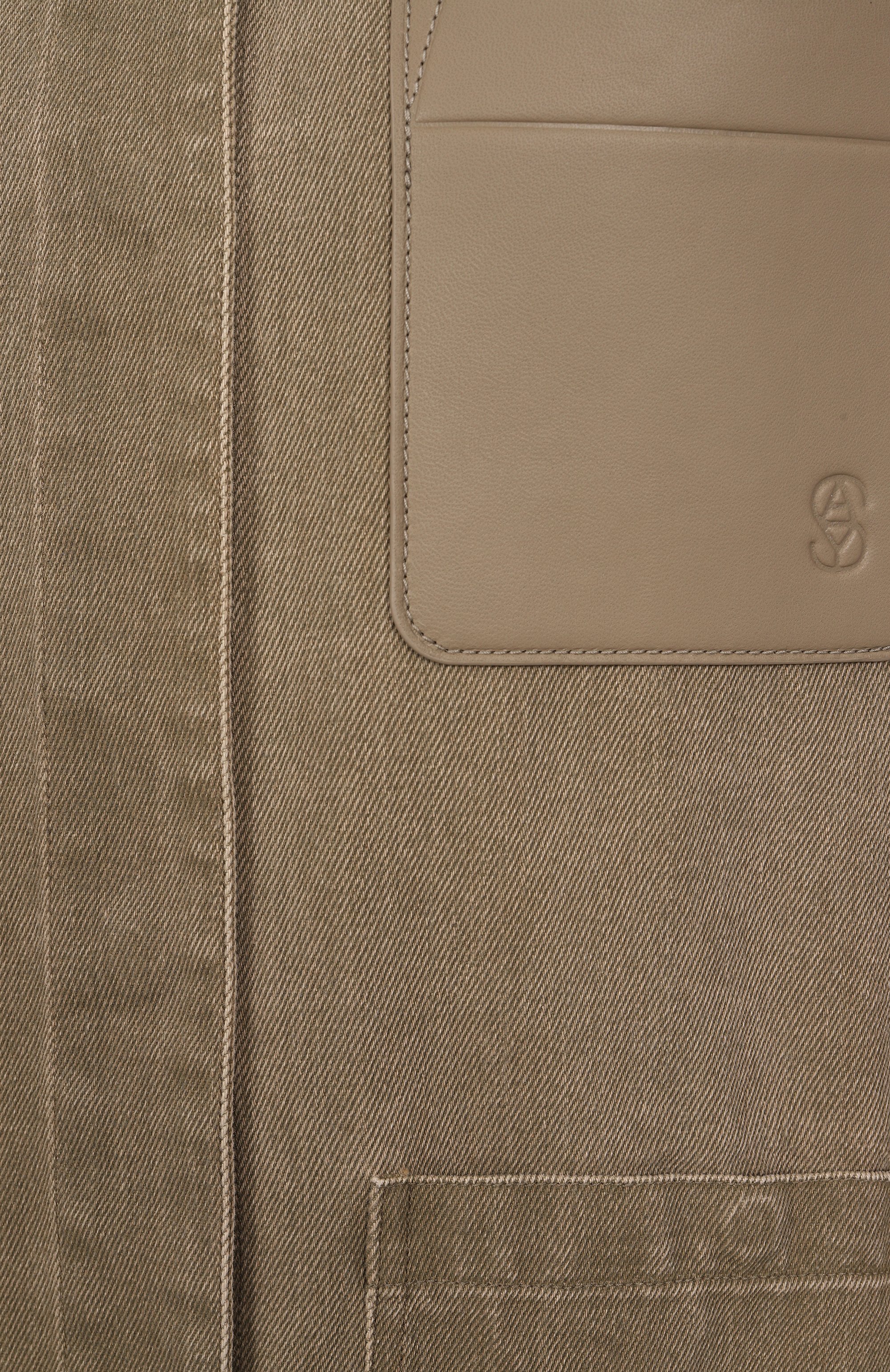 Джинсовая куртка YVES SALOMON, арт. 24EFV02369B06W/A8166, фото 6