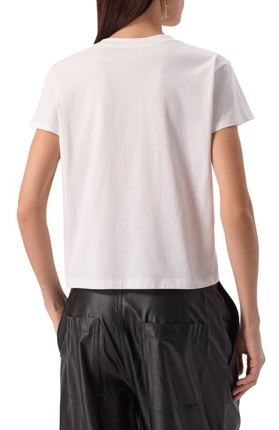 Хлопковая футболка MM6, арт. S62GD0196/S24312, фото 4