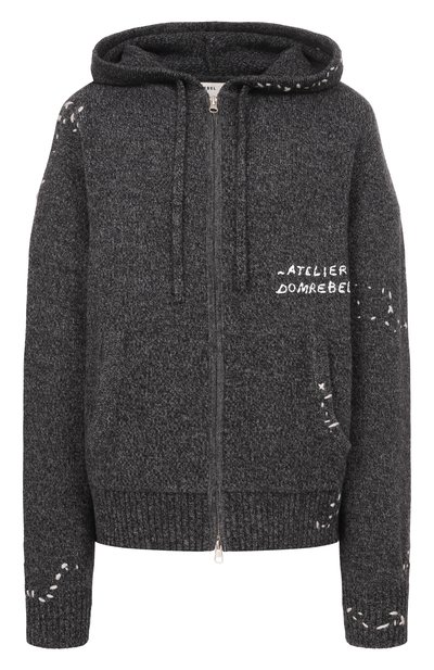 Женский толстовка DOMREBEL, арт. RENEGADE/KNIT ZIP H00DIE