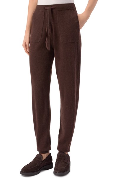 Джоггеры из шерсти и кашемира ALLUDE, арт. 255/17708, фото 3