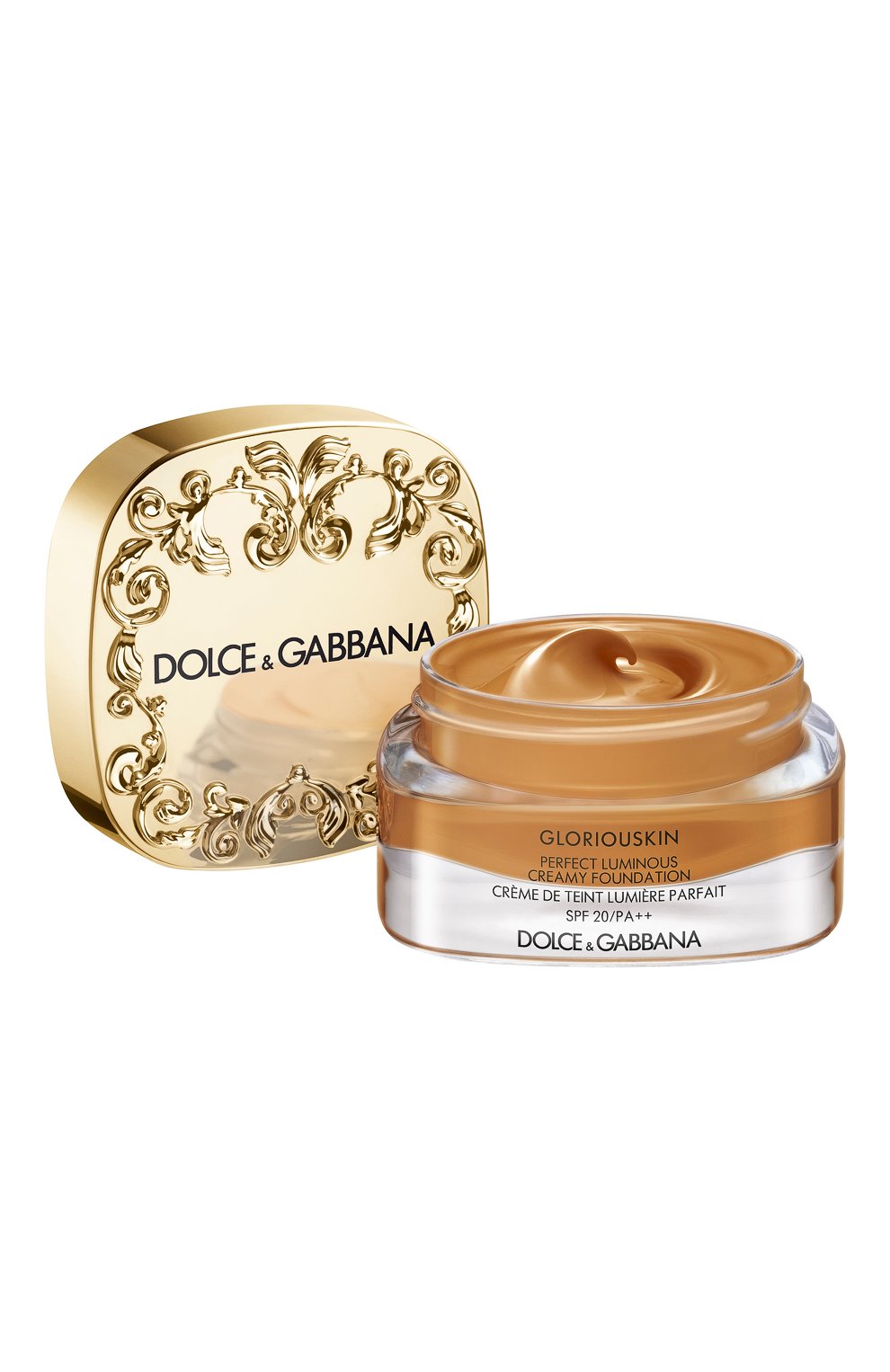 Тональный крем gloriuoskin spf 20, оттенок 400 amber (30ml) DOLCE & GABBANA цвета по цене 10890 руб., арт. 8519850DG, фото 1 Тональный крем gloriuoskin spf 20, оттенок 400 amber (30ml) DOLCE & GABBANA, арт. 8519850DG, фото 1