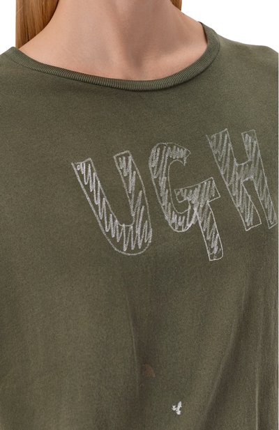 Футболка из хлопка и кашемира R13, арт. R13WK001-147CH, фото 5