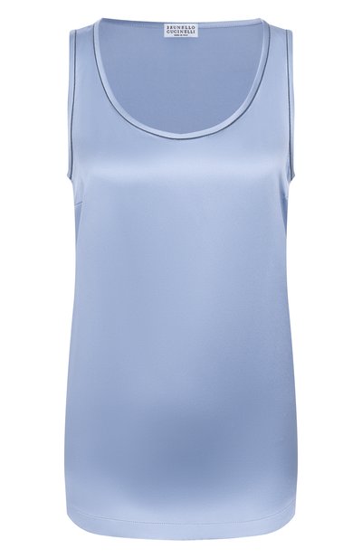 Женский атласный топ BRUNELLO CUCINELLI, арт. M0C59DE330